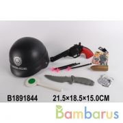 Набор оружия (какска+пистолет с присосками+аксесс.) в сетке в кор.2*60шт | фото №0