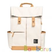 Влагозащищенный Рюкзак Xiaomi 90 Points Vibrant College Casual Backpack (White) | фото №0