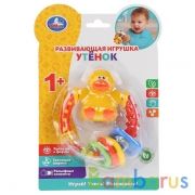 Развивающая игрушка утенок на блистере (русс. уп.) Умка в кор.4*24шт | фото №0