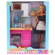 Кукла гнущаяся, с мебелью, со светом, с аксесс., цвет в ассорт. в кор. в кор.24шт | фото №0