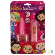Косметика для девочек СКАЗОЧНЫЙ ПАТРУЛЬ набор: лак, розовая помада, блистер МИЛАЯ ЛЕДИ в кор.4*24шт | фото №0