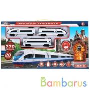 Железная дорога р/у, свет-звук, длина пути 270см, кор.57,5*31,1*5,5см ИГРАЕМ ВМЕСТЕ в кор.24шт | фото №0