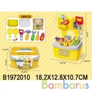 Набор строит. инструментов 18036 в пласт. в кор.2*48шт | фото №0