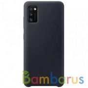 Чехол силиконовый Silicon Cover для Samsung A41 (Черный) | фото №0