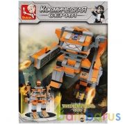 КОНСТРУКТОР ПЛАСТ. РОБОТ, 134ДЕТ. В РУСС. КОР. 19*26*4СМ в кор.48шт | фото №0