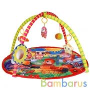 Развивающий коврик курочка ряба, 85*85 см, с игрушками на подвеске. Умка в кор.18шт | фото №0