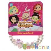 Аксессуары д/девочек СКАЗОЧНЫЙ ПАТРУЛЬ браслет цветы, 2шт в пак. МИЛАЯ ЛЕДИ уп-10шт в кор.100уп | фото №0