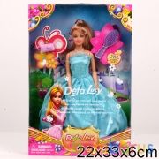 Кукла с аксесс., цвет одежды в ассорт. в кор. 33*22*6см (С) в кор.2*18шт | фото №0