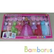 Кукла с набором одежды и с аксесс., в ассорт. в кор. в кор.12шт | фото №0