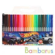 Фломастеры ХОТ ВИЛС 24цв, круглые Умка в кор.4*12шт | фото №0