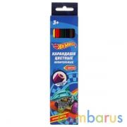 Цветные карандаши ХОТ ВИЛС 6цв, акварельн Умка в кор.20*24шт | фото №0