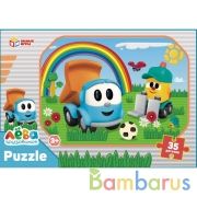 Грузовичок Лёва. Макси-пазлы  в коробке. Пазл 35 деталей. Умные игры в кор.24шт | фото №0