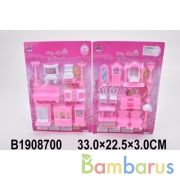 Мебель для кукол в ассорт. 113 на карт. в кор.2*84шт | фото №0