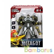 Робот трансформирующийся свет-звук, кор.18*21,8*8см ТЕХНОДРАЙВ в кор.2*36шт | фото №0