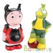 ИГРУШКИ ДЛЯ ВАННОЙ "ИГРАЕМ ВМЕСТЕ" (МИЛА И КУЗЯ) В ПАК. в кор.8*12шт | фото №0