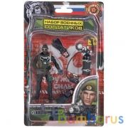 Набор солдатиков с оружием и аксесс. на блистере ТМ "ИГРАЕМ ВМЕСТЕ" в кор.2*120шт | фото №0