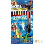 Ружье с шариками на карт.29*4*58см ТМ "ИГРАЕМ ВМЕСТЕ" в кор.2*48шт | фото №0