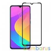 Стекло защитное 5d для Xiaomi CC9/Mi A3 Black | фото №0