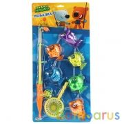 Игра рыбалка "МИМИМИШКИ" цвет в ассорт. на карт., 53*25,5*4,5см ТМ "ИГРАЕМ ВМЕСТЕ" в кор.2*24шт | фото №0