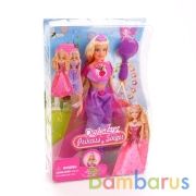 Кукла со светом и звуком, с аксесс., в ассорт. в пласт. кор. в кор.24шт | фото №0