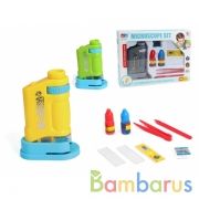 Микроскоп на бат. со светом, с аксесс. в кор. в кор.2*24шт | фото №0