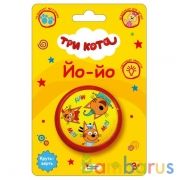 Йо-йо Три Кота свет, блист. 10*15*5см ИГРАЕМ ВМЕСТЕ в кор.2*120шт | фото №0