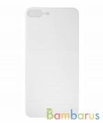 Защитное стекло на заднюю панель для iPhone 8 Plus iSlim Glass (Белое) | фото №0