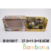 Набор военный джип+фигурка, с аксесс. C3109-3 в кор. в кор.36шт | фото №0
