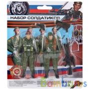 Набор солдатиков с оружием, блистер, 19*17*3см ИГРАЕМ ВМЕСТЕ в кор.2*96шт | фото №0
