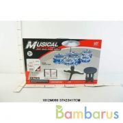 Барабанная установка + стул в кор. в кор.20шт | фото №0