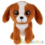 Игрушка мягкая Собачка бежевая 15см, без чипа в пак. Мульти-пульти в кор.100шт | фото №0