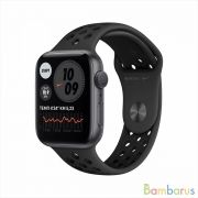 Часы Apple Watch Series 6 GPS 44mm Aluminum Case with Nike Sport Band Серый космос/Антрацитовый/Черный | фото №0