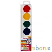 Акварель БУБА 6цв, пластик Умка в кор.60шт | фото №0