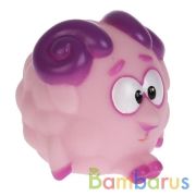 ФИГУРКА ДЛЯ ВАННОЙ "КАПИТОШКА" "СМЕШАРИКИ" БАРАШ В СЕТКЕ в кор.72шт | фото №0