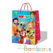 Пакет подарочный МУЛЬТ 26*32*14см, глянцевый ИГРАЕМ ВМЕСТЕ в кор.150шт | фото №0