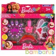 Косметика для девочек БАРБИ тени для век,  помада, лак для ногтей блеск кор МИЛАЯ ЛЕДИ в кор.2*96шт | фото №0