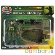 НАБОР СОЛДАТИК С ОРУЖИЕМ "ИГРАЕМ ВМЕСТЕ" НА БЛИСТЕРЕ (РУСС. УП.) 23*19*2СМ в кор.2*36шт | фото №0