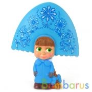 ФИГУРКА ДЛЯ ВАННОЙ "ИГРАЕМ ВМЕСТЕ" МАША-СНЕГУРОЧКА В СЕТКЕ (РУСС. УП.) в кор.288шт | фото №0