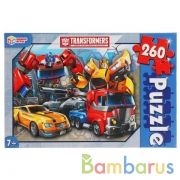 Трансформеры. Пазлы классические в коробке. Пазл 260 деталей. Умные игры в кор.12шт | фото №0