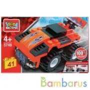 Конструктор "Город мастеров" ралли: спорткар инерц., 41дет. в русс. кор. в кор.80шт | фото №0