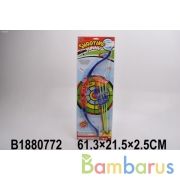 Набор оружия (лук+стрелы+колчан+аксесс.) 786-A на карт. в кор.2*48шт | фото №0