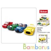 Конструктор пласт. машина в ассорт. в кор. в дисплее уп-8шт в кор.24уп | фото №0