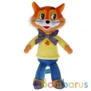 Игрушка мягкая ЛЕОПОЛЬД 23 см, муз. чип, в пак. МУЛЬТИ-ПУЛЬТИ в кор.24шт | фото №0