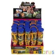 Игрушка пластизоль Играем Вместе дикие животные 6см 12асс., дерево, туба диспл. уп-20шт в кор.6уп | фото №0