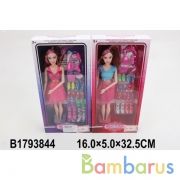 Кукла 29см с аксесс., в ассорт. 9516 в кор. в кор.2*72шт | фото №0