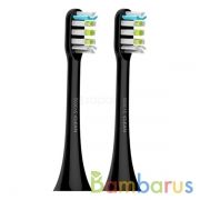 Сменные насадки для зубных щеток Soocas X3 (2 шт.) (Черный) | фото №0