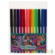 Фломастеры ЭНЧЕНТИМАЛС 12цв, круглые Умка в кор.8*12шт | фото №0