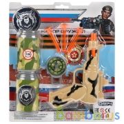 Набор оружия военный, в ассорт. на блистере (русс. уп.) 29*25*4см Играем вместе в кор.2*84шт | фото №0