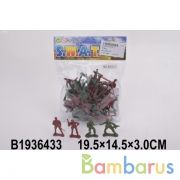 Набор солдатиков в пак. в кор.2*168шт | фото №0