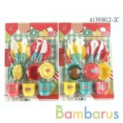 Набор посуды пластик на карт. в кор.2*54шт | фото №0